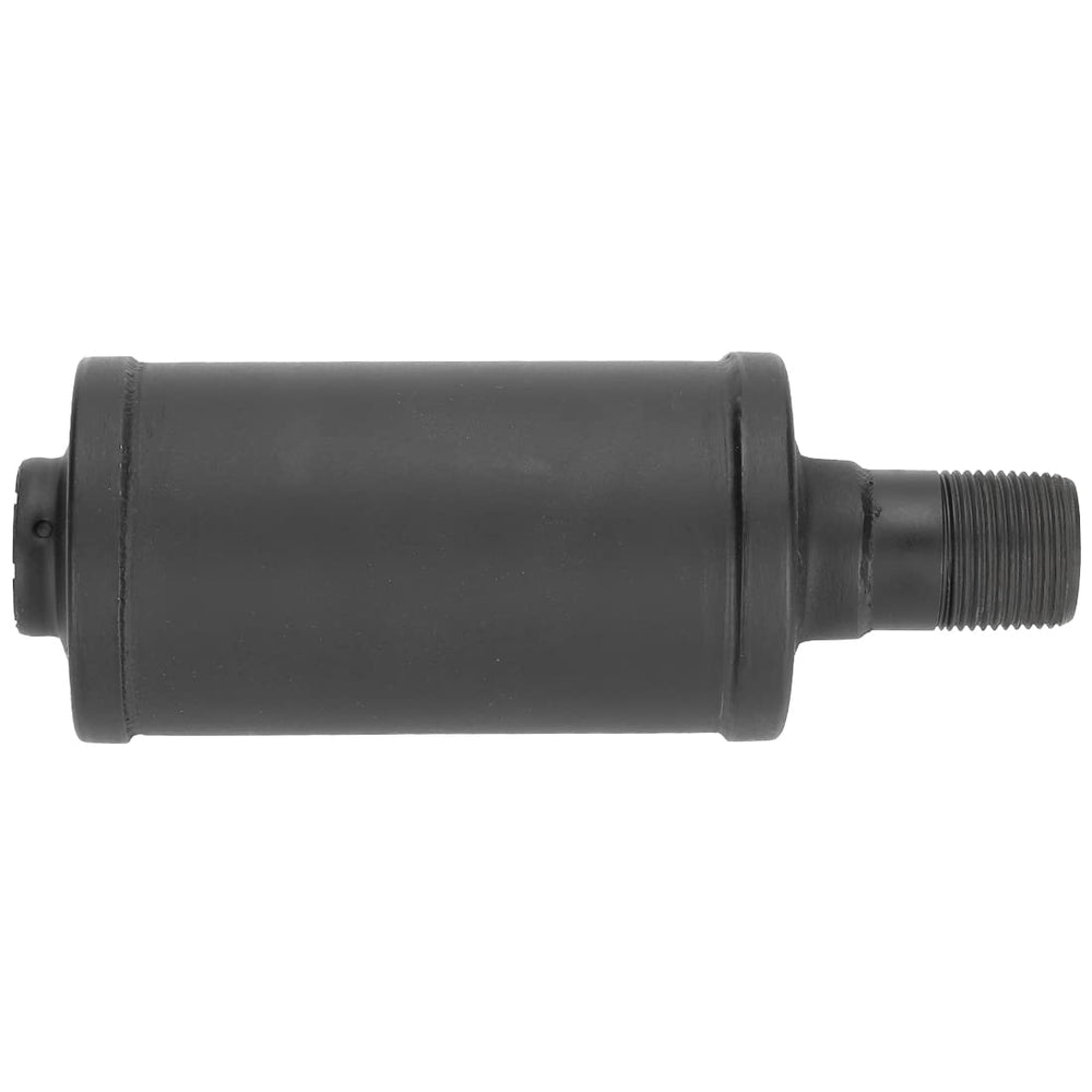 Package includes muffler and snap ring for immediate use.