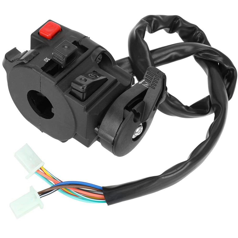 FVRITO front-left handlebar mount keeps controls within easy reach