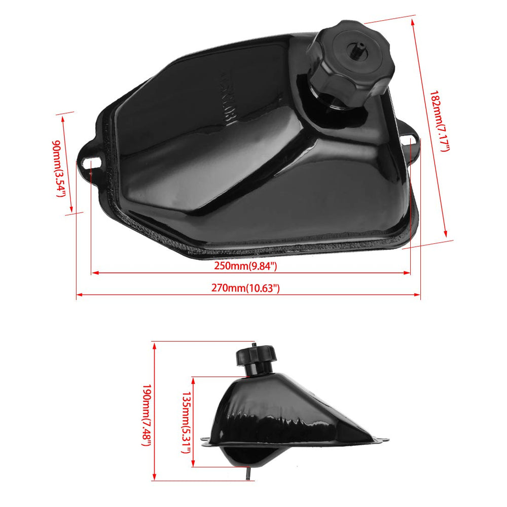 FVRITO fuel filter included for cleaner fuel delivery on ATVs.