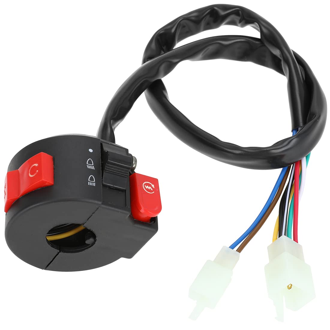 FVRITO ignition key switch with flat plug enables easy installation.