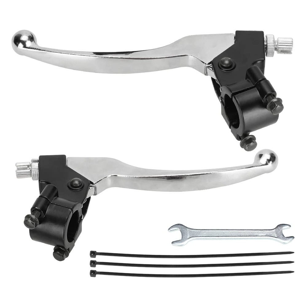 FVRITO left clutch lever for 7/8-inch handlebars enhances grip control.
