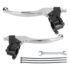 FVRITO left clutch lever for 7/8-inch handlebars enhances grip control.