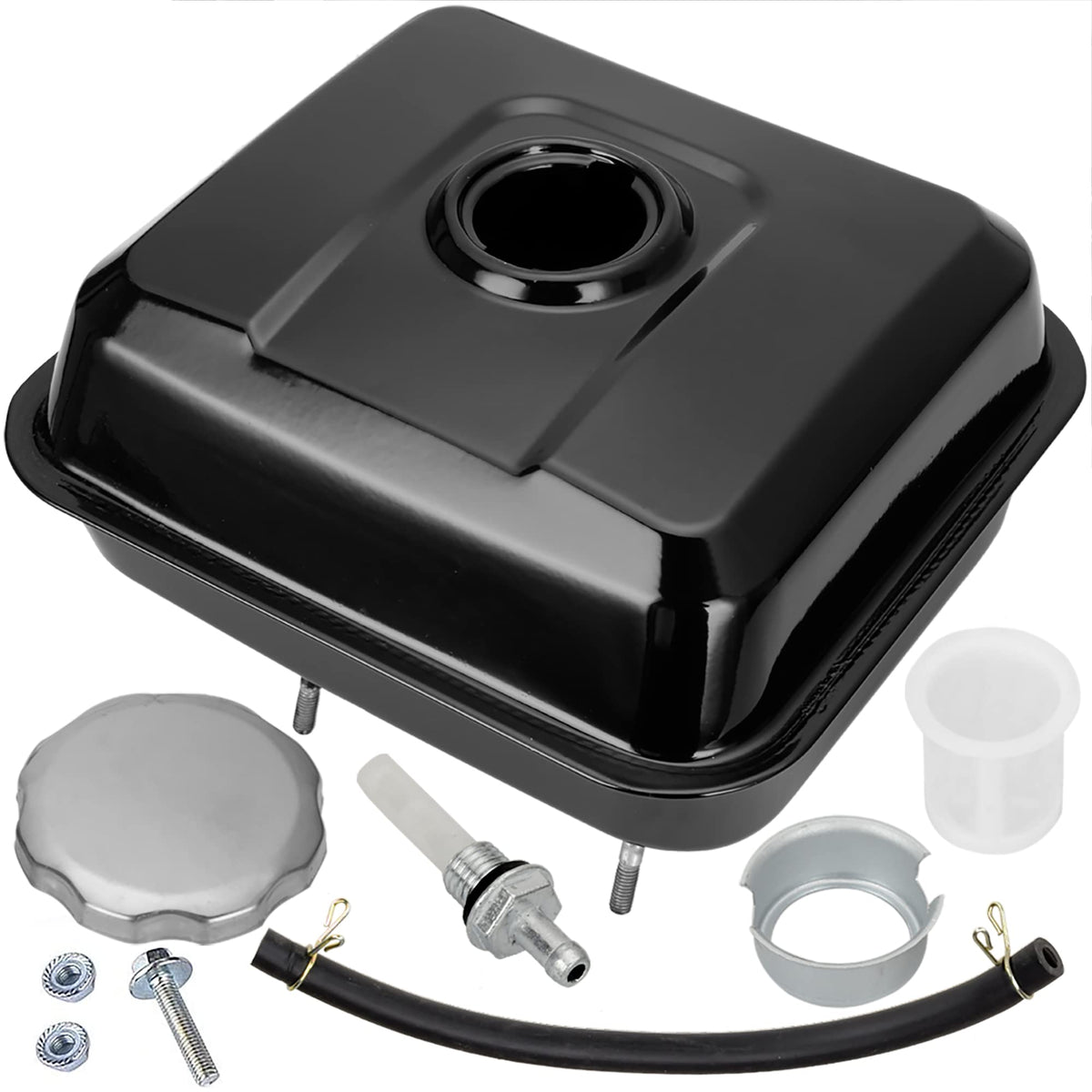 FVRITO predator-212 gas tank assembly maintains steady fueling
