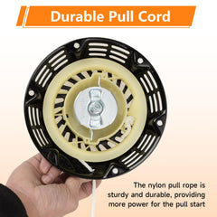 FVRITO pull cord nylon offers long-lasting resilience for reliable starting.