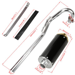 Removable 28mm head guard on FVRITO exhaust for quick access