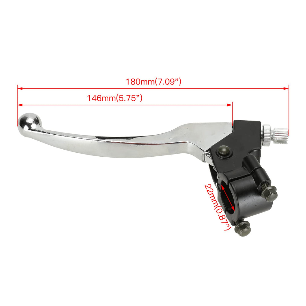FVRITO silver finish levers complement bike style and comfort.