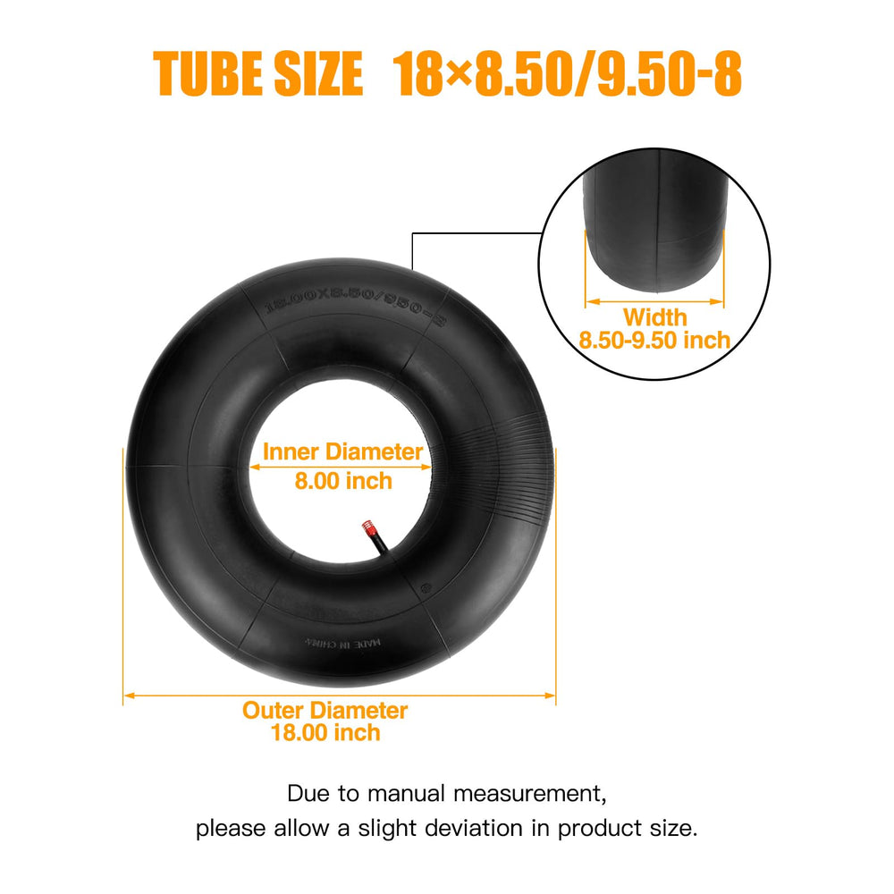 FVRITO red stem valve caps on tube, enhanced protection and easy inflation.