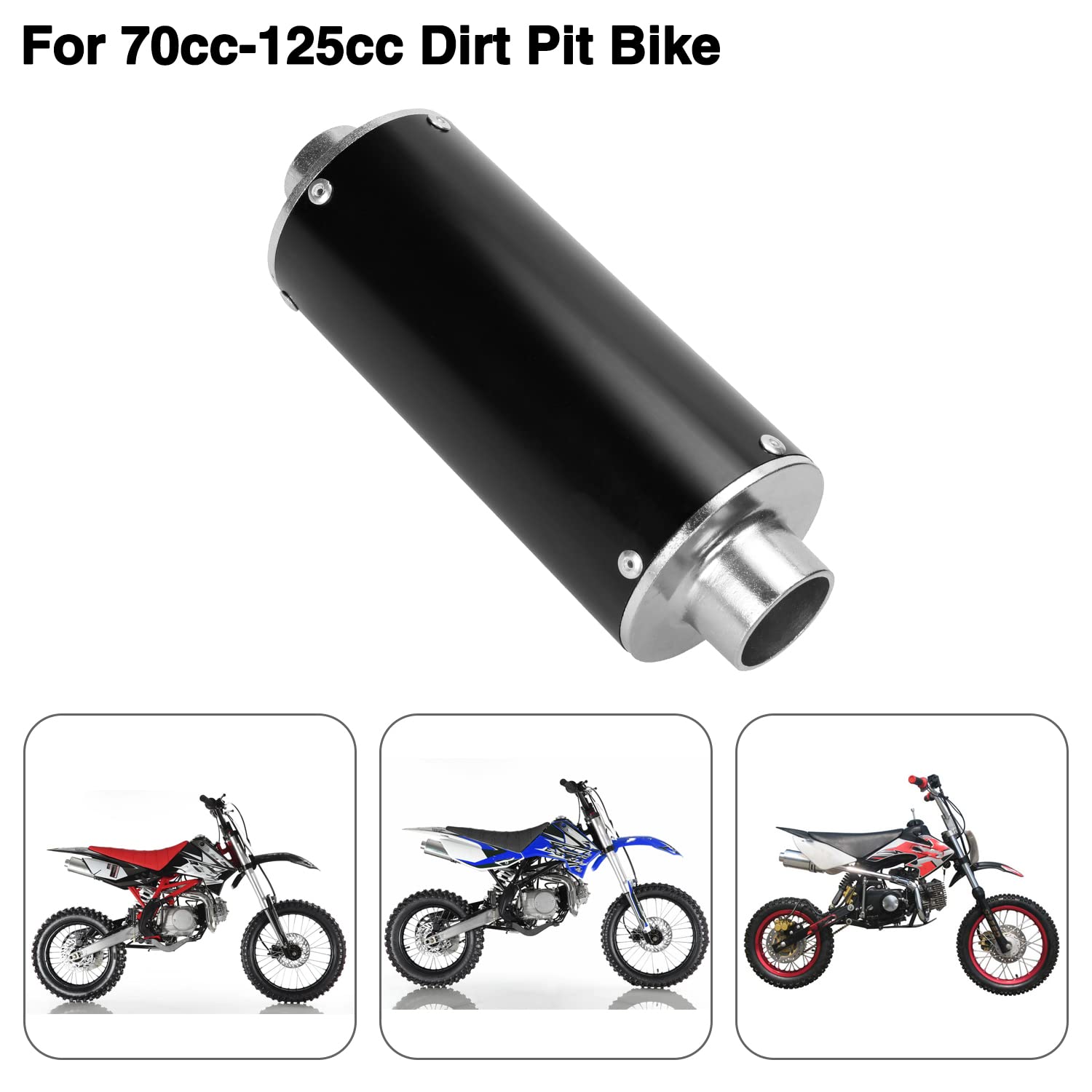 FVRITO tailpipe end guard protects exhaust during muddy trail rides.
