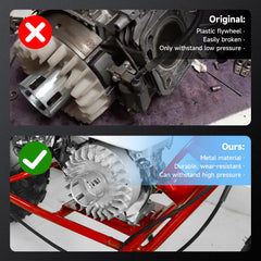 FVRITO timing advance of 8 degrees improves ignition timing for efficient power delivery.