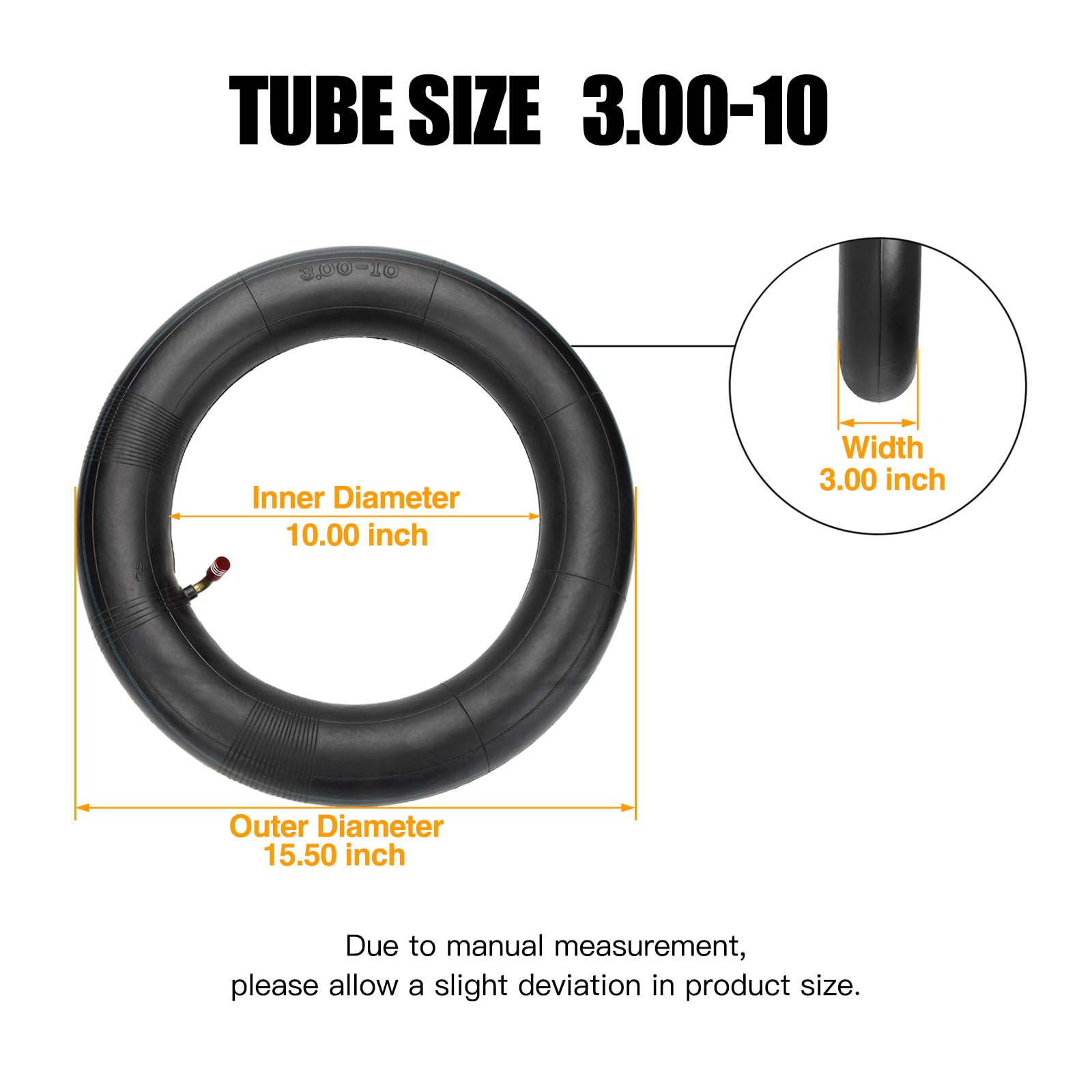 FVRITO XR50/XR70 compatible inner tube for quick replacements