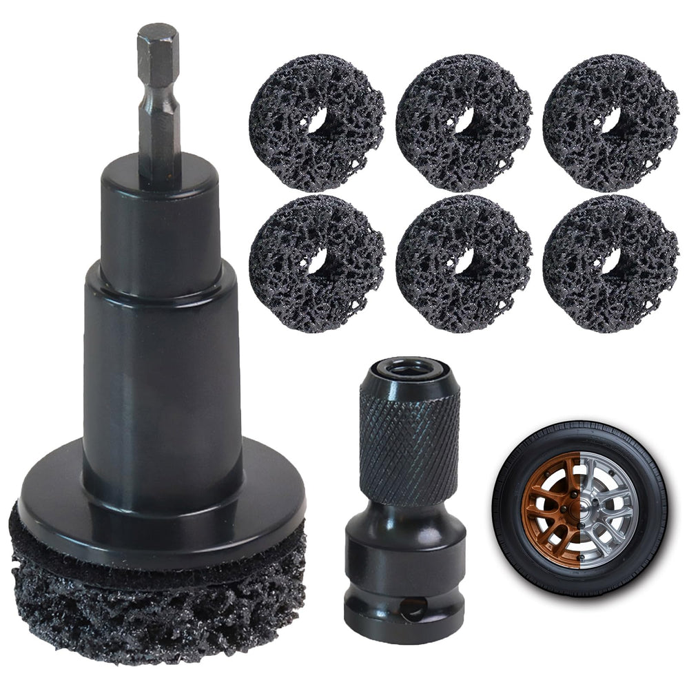 FWEXCK wheel hub cleaning tool grinding disc for precise rust removal