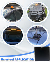 FYWZ magnetic pad in matte-black steel finish for rust-proof grip