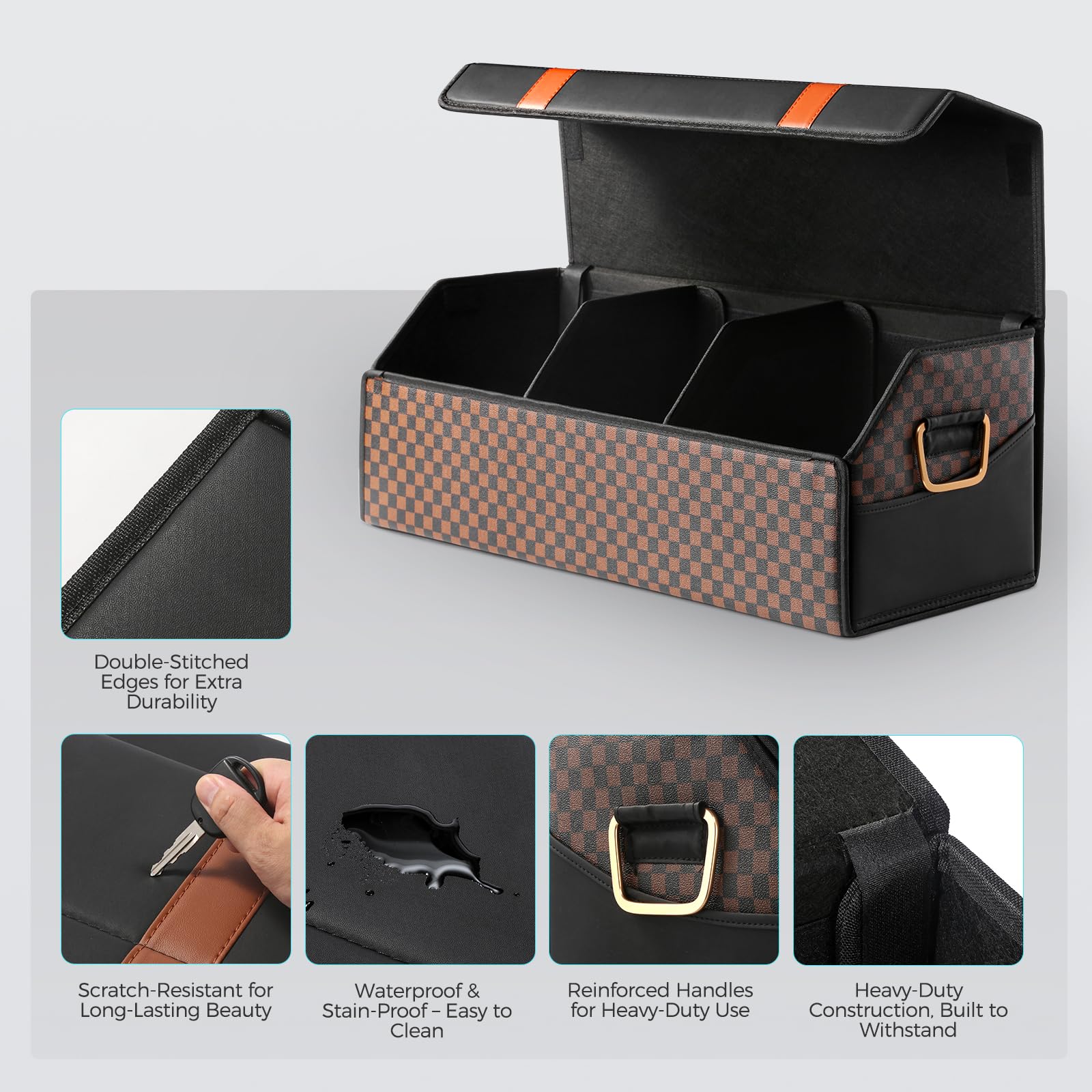 Fyzeoty magnetic lid keeps dust out and allows easy access