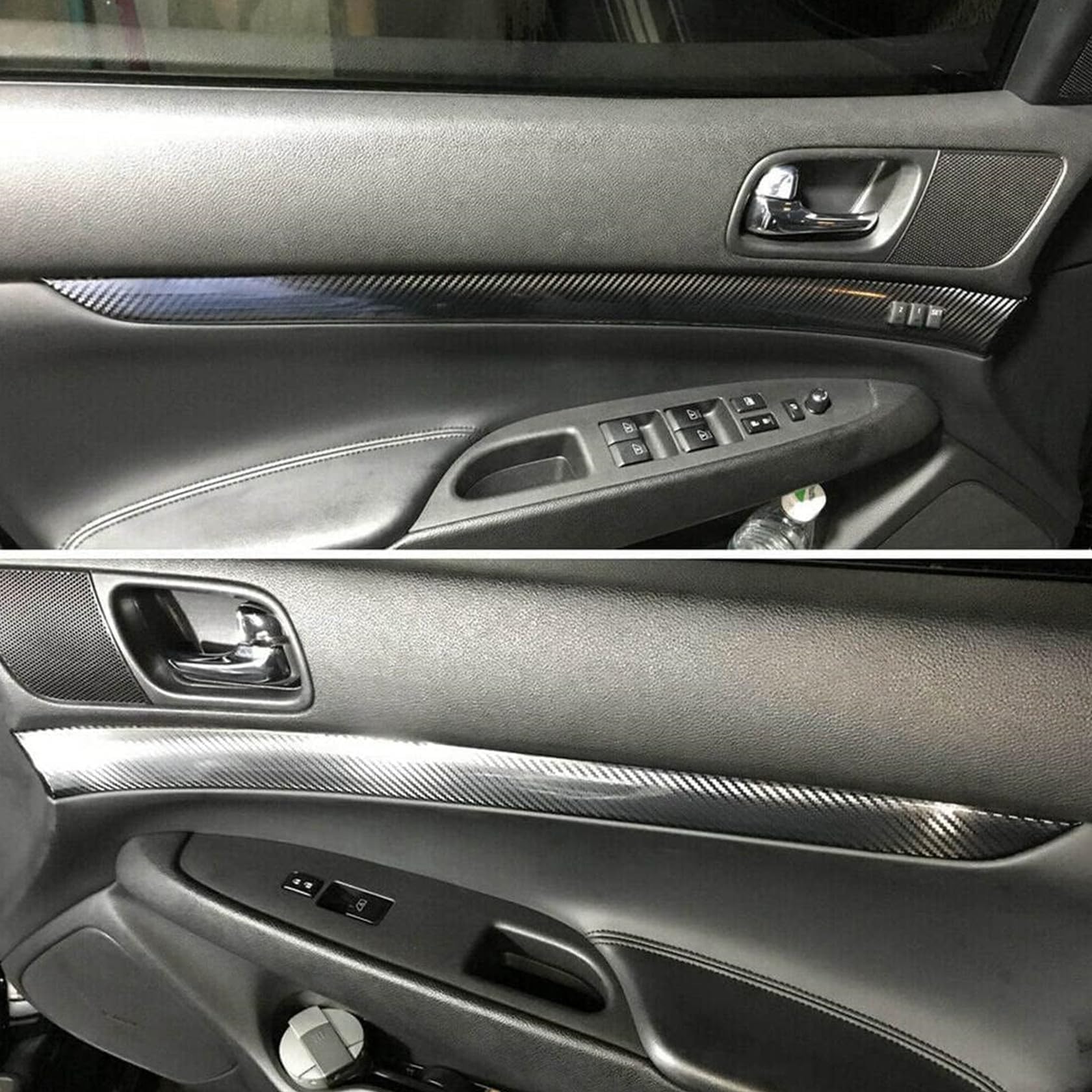 FZJDSD door armrest decal resists wear and adds refined shine.