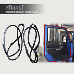 FZJDSD driver-side door seal demonstrates tight seal and reduced air intrusion