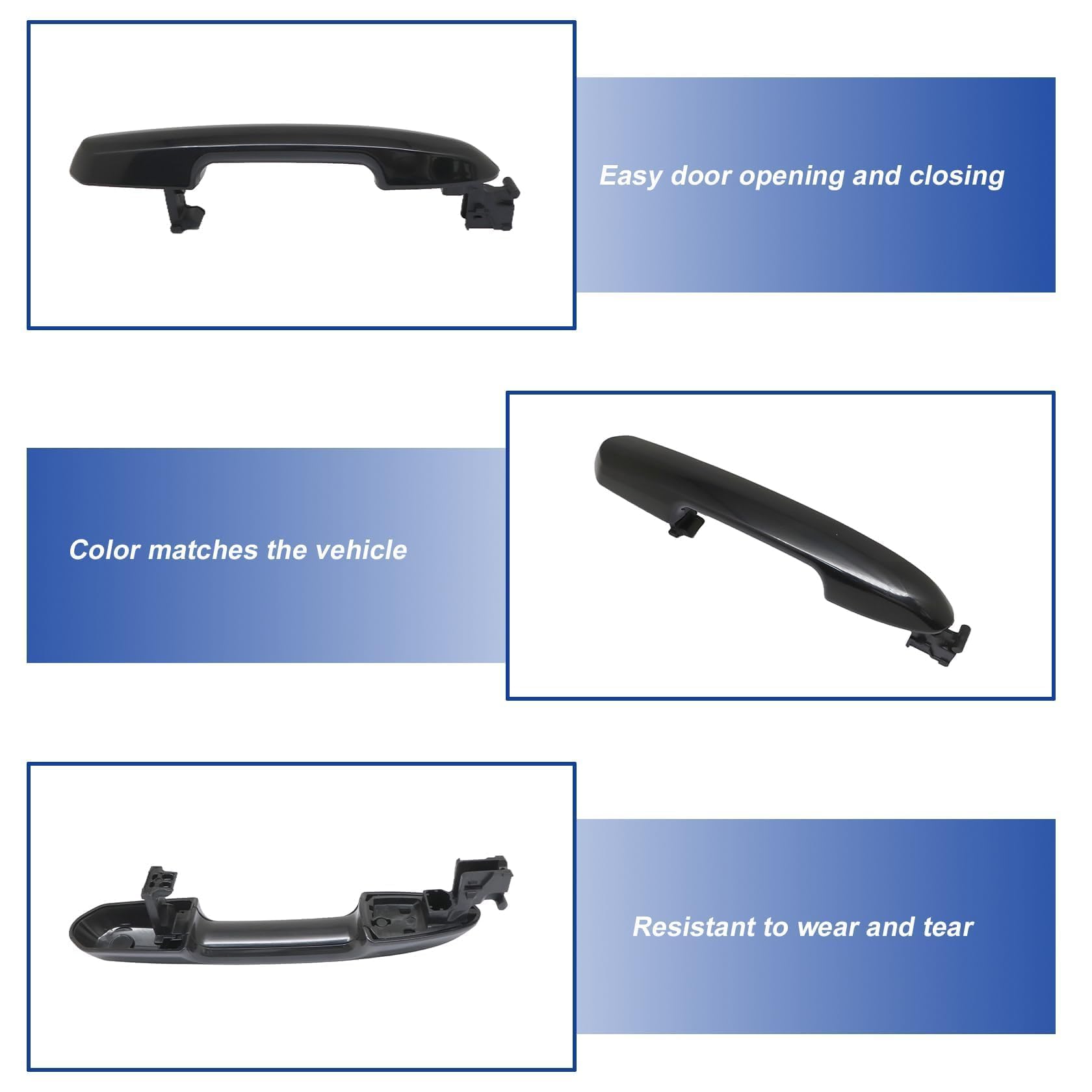 FZJDSD Highlander left exterior door handle—fits 2020-2024 for convenient access.