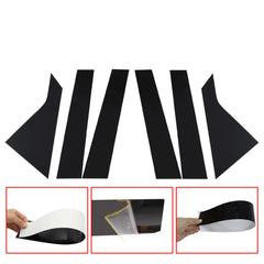 FZJDSD glossy black window trim enhances exterior finish and durability