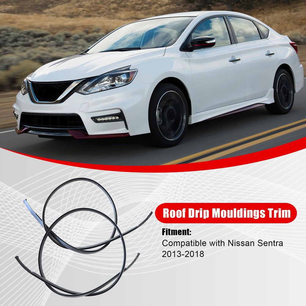 FZJDSD right roof drip molding for Nissan Sentra improves edge sealing and appearance.