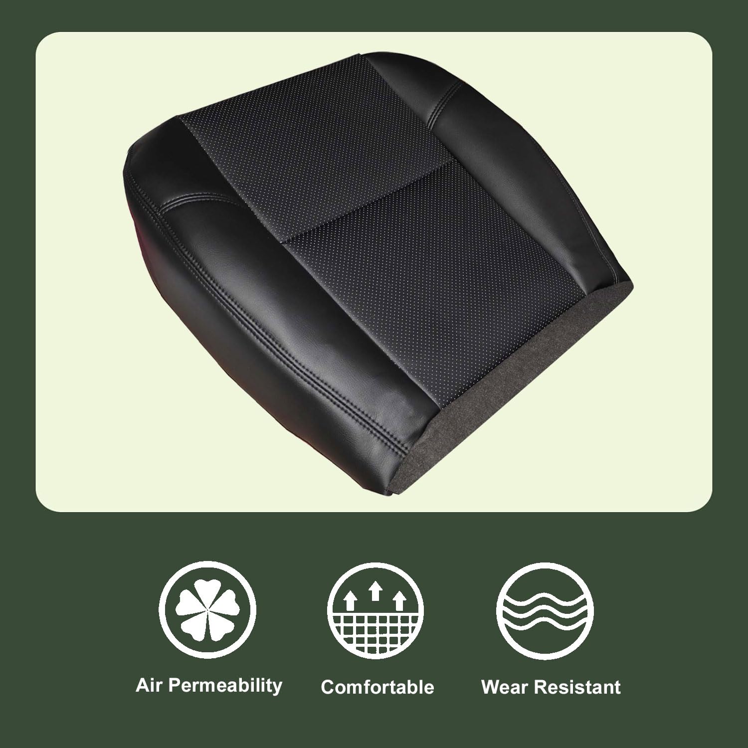 FZJDSD stitching detail emphasizes precise craftsmanship and reinforced edges