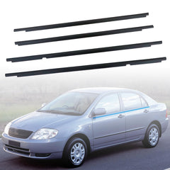 FZJDSD window weatherstrip for Corolla front seal improves sealing and reduces drafts.