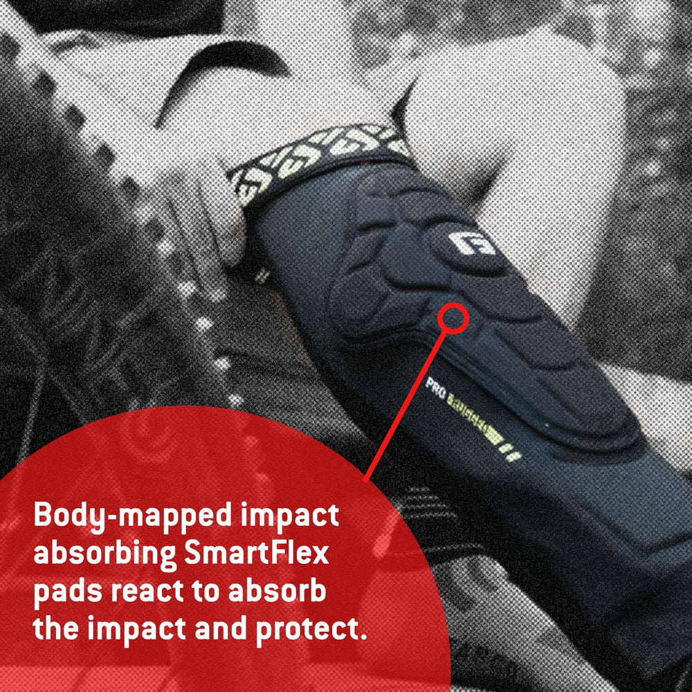 G-Form Pro-Rugged 2 knee guard offers comfortable compression during rides