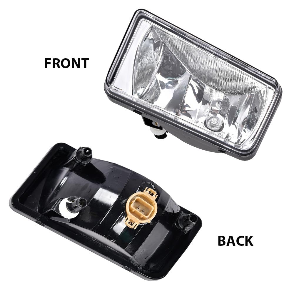 Vented design of G-PLUS fog light reduces interior condensation