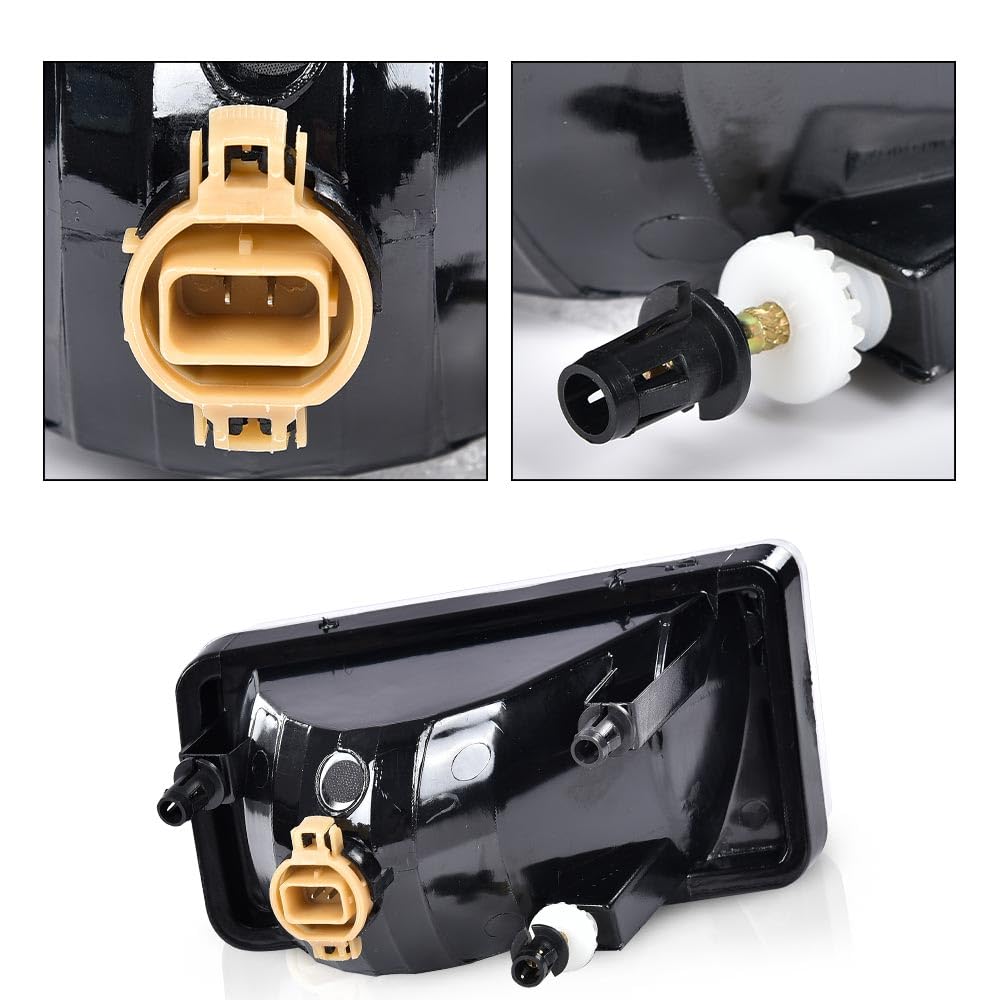 Sealed G-PLUS fog light unit prevents moisture intrusion