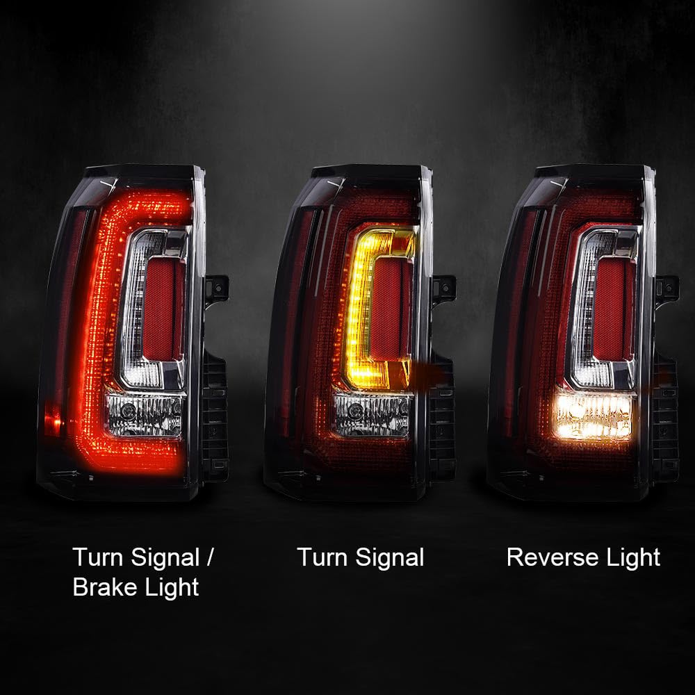 G-PLUS LED Bar tail light waterproof seal demonstrates weatherproof protection