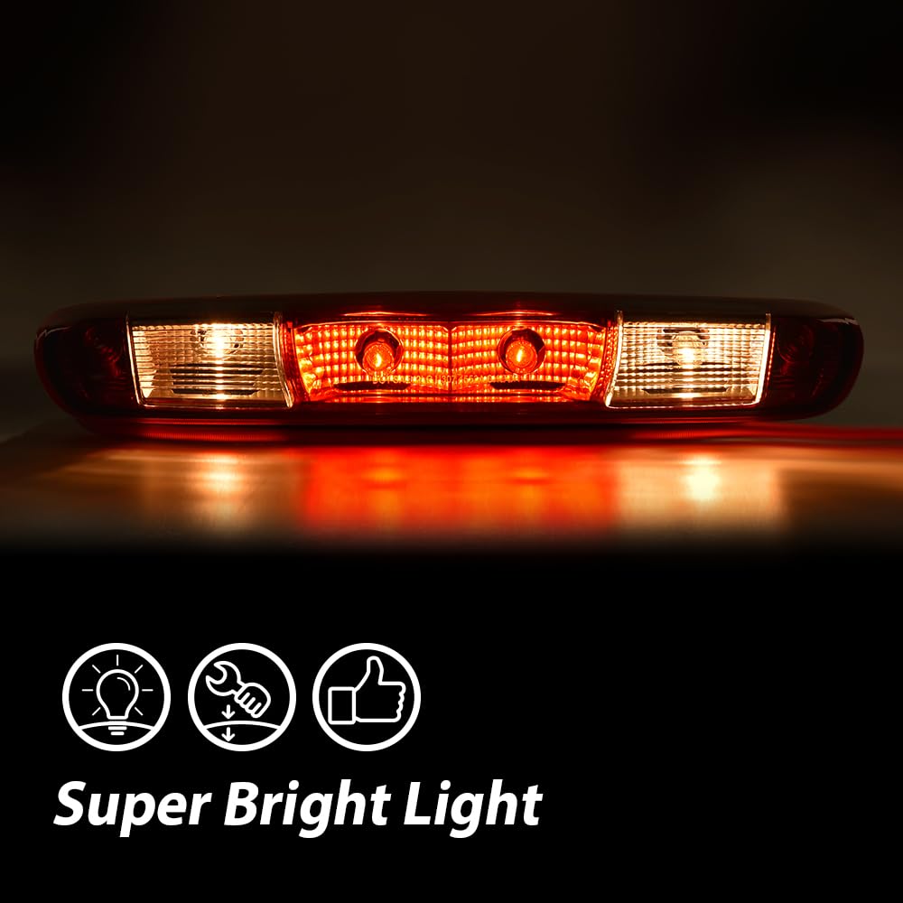 G-PLUS OE-style brake light matches Silverado and Sierra
