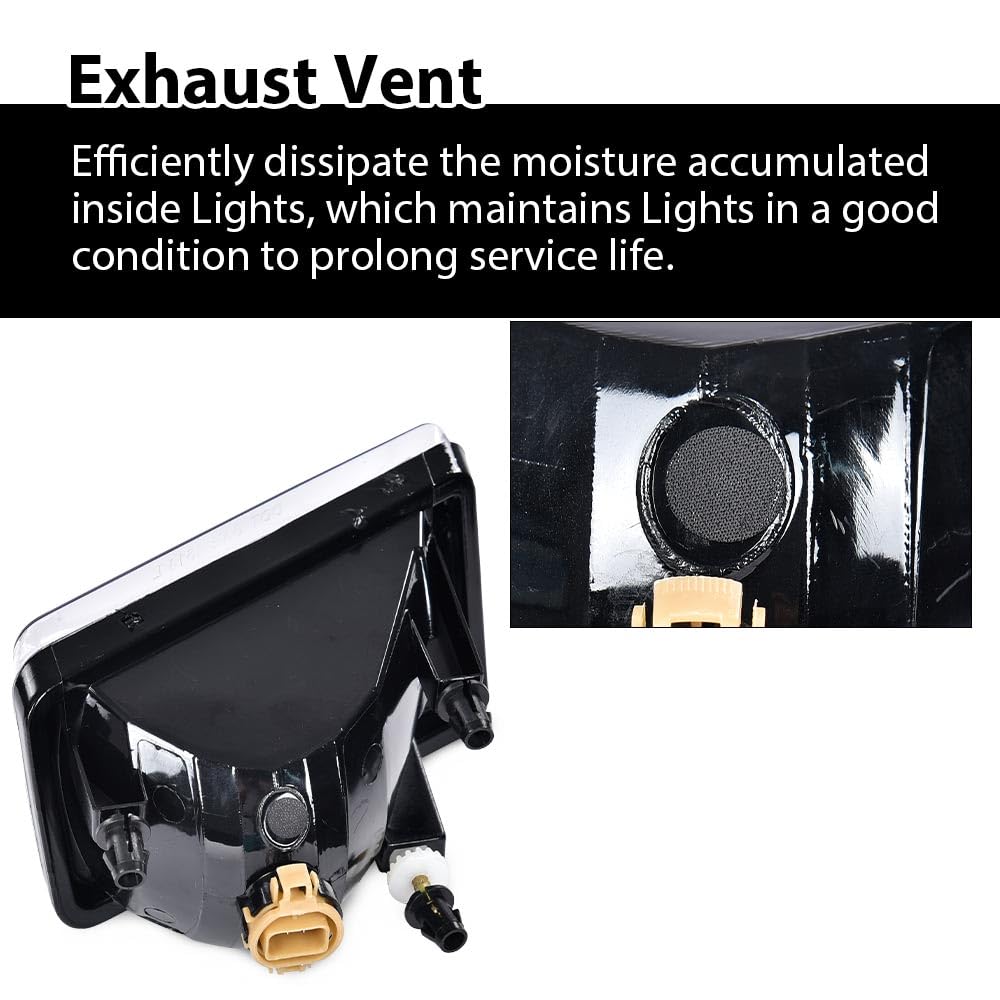 SAE/DOT approved G-PLUS fog light for quality and safety