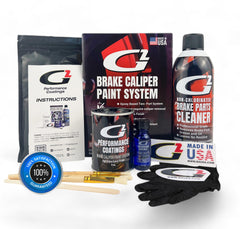 G2 blue gloss brake caliper paint kit delivers glossy finish with heat endurance