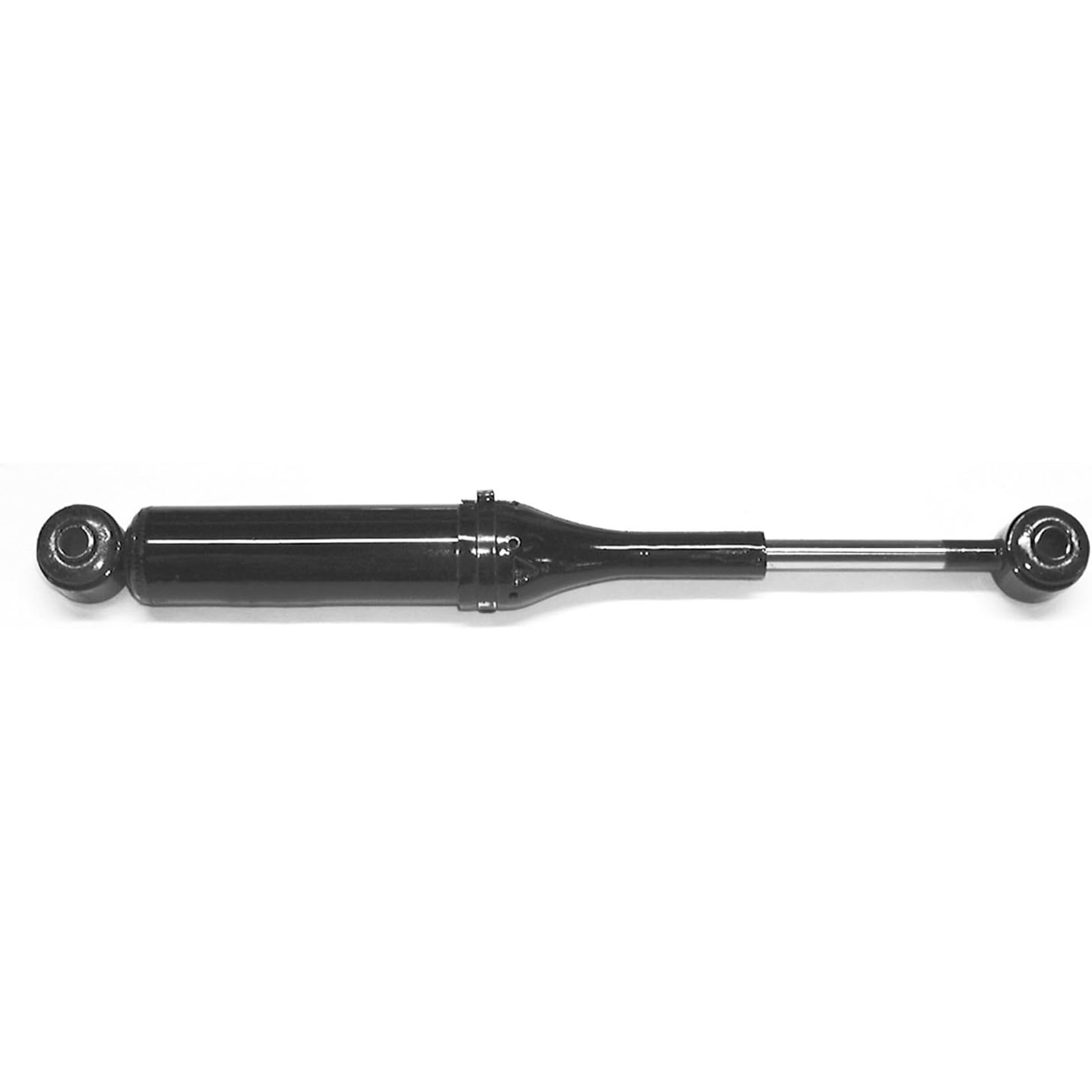 Gabriel 14039 steering damper on Mustang front view improves steering stability