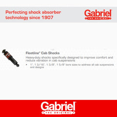 Gabriel FleetLine 83038 end mount 360° weld resists failures