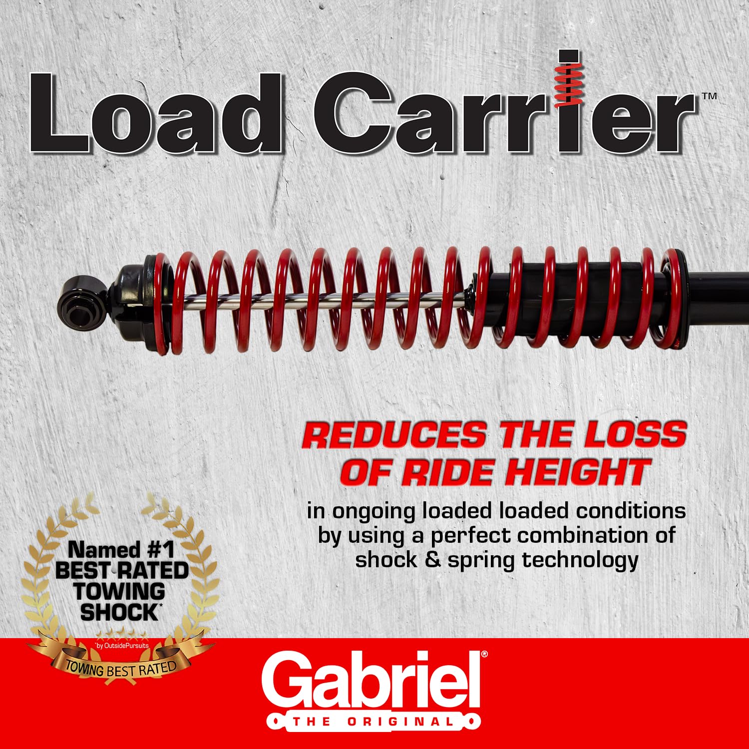 Gabriel installation-ready rear shocks for towing provide durable performance