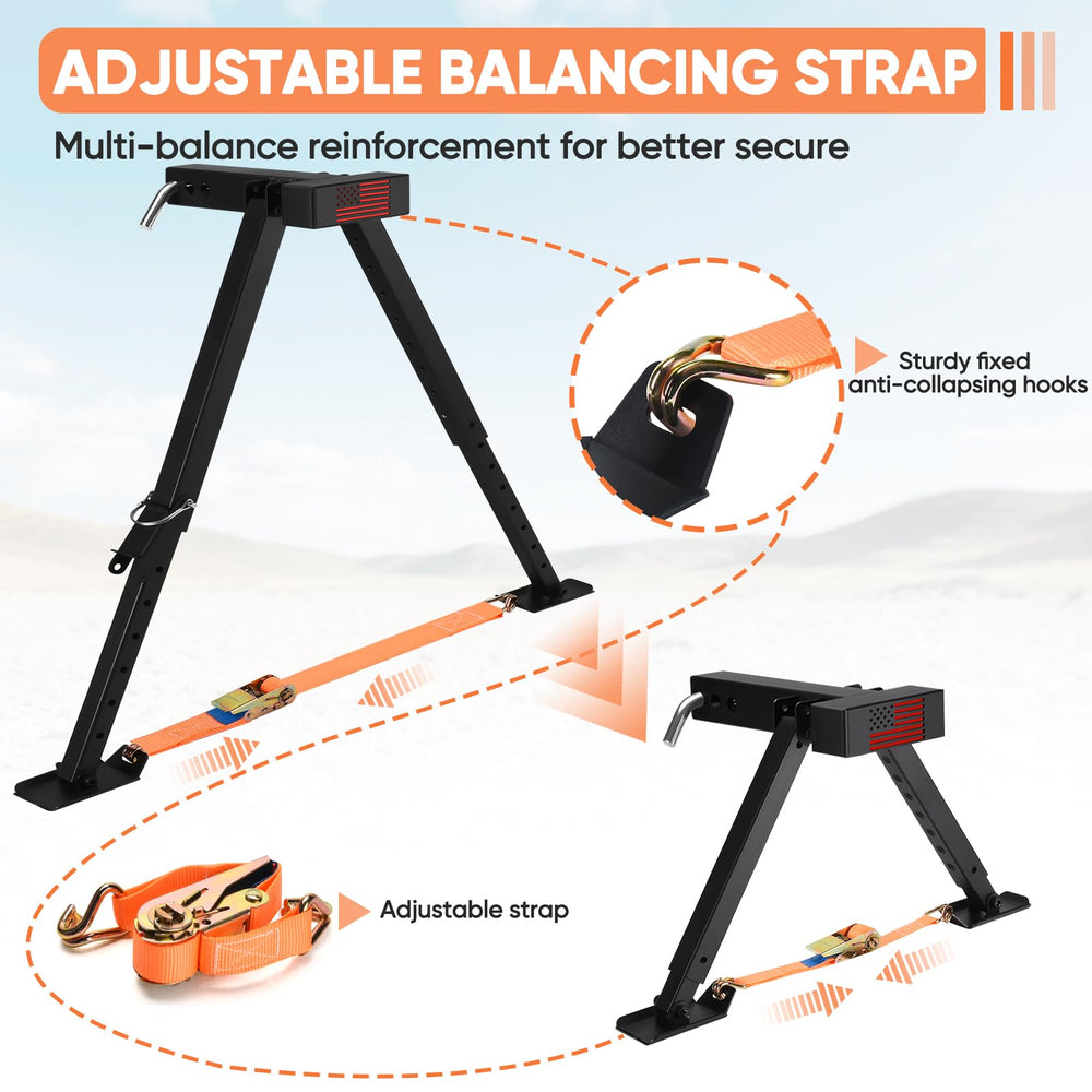 GADFISH anti-slip belt ensures even force distribution and secure setup.