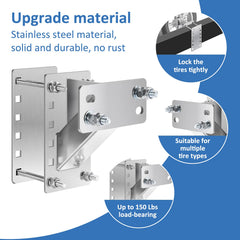 GADFISH easy bolt-on install with no cutting required for fast setup.