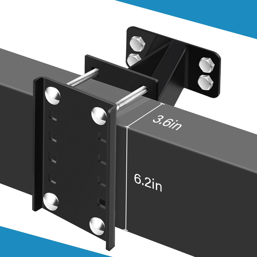 GADFISH spare tire carrier demonstrates easy low-profile installation on trailers