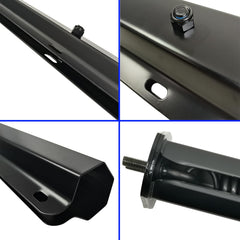GaeaAuto 30 inch length side view demonstrates extended protection on trailers.