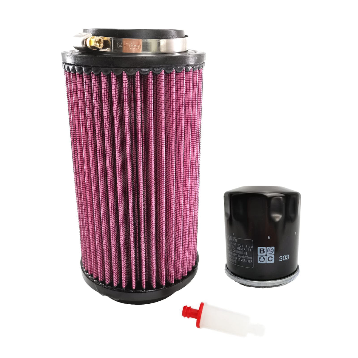 GaeaAuto air filter 7080595 close-up highlighting filtration efficiency for Polaris.