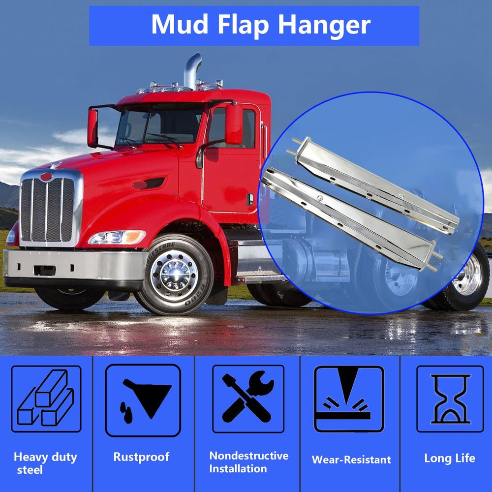 GaeaAuto left-right pair ensures balanced mounting on semi trucks.
