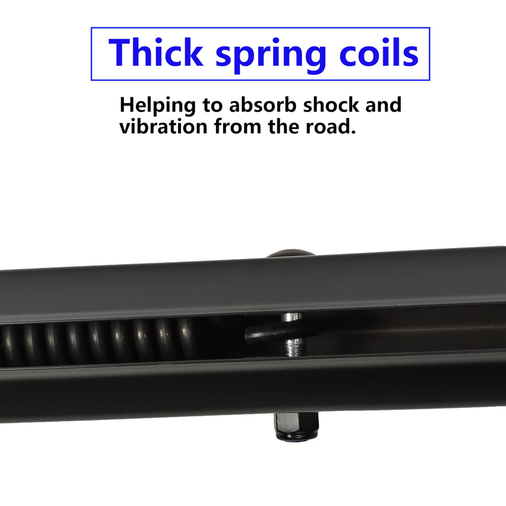 GAEAUTO spring-loaded mud flap hanger side view, fast secure mounting mechanism
