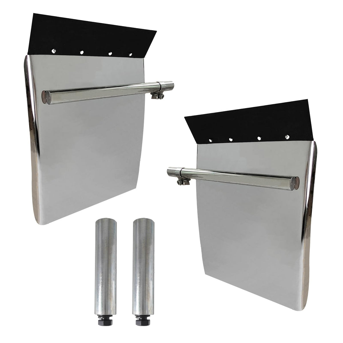 GaeaAuto 24x29 quarter fender left side shields against road debris.