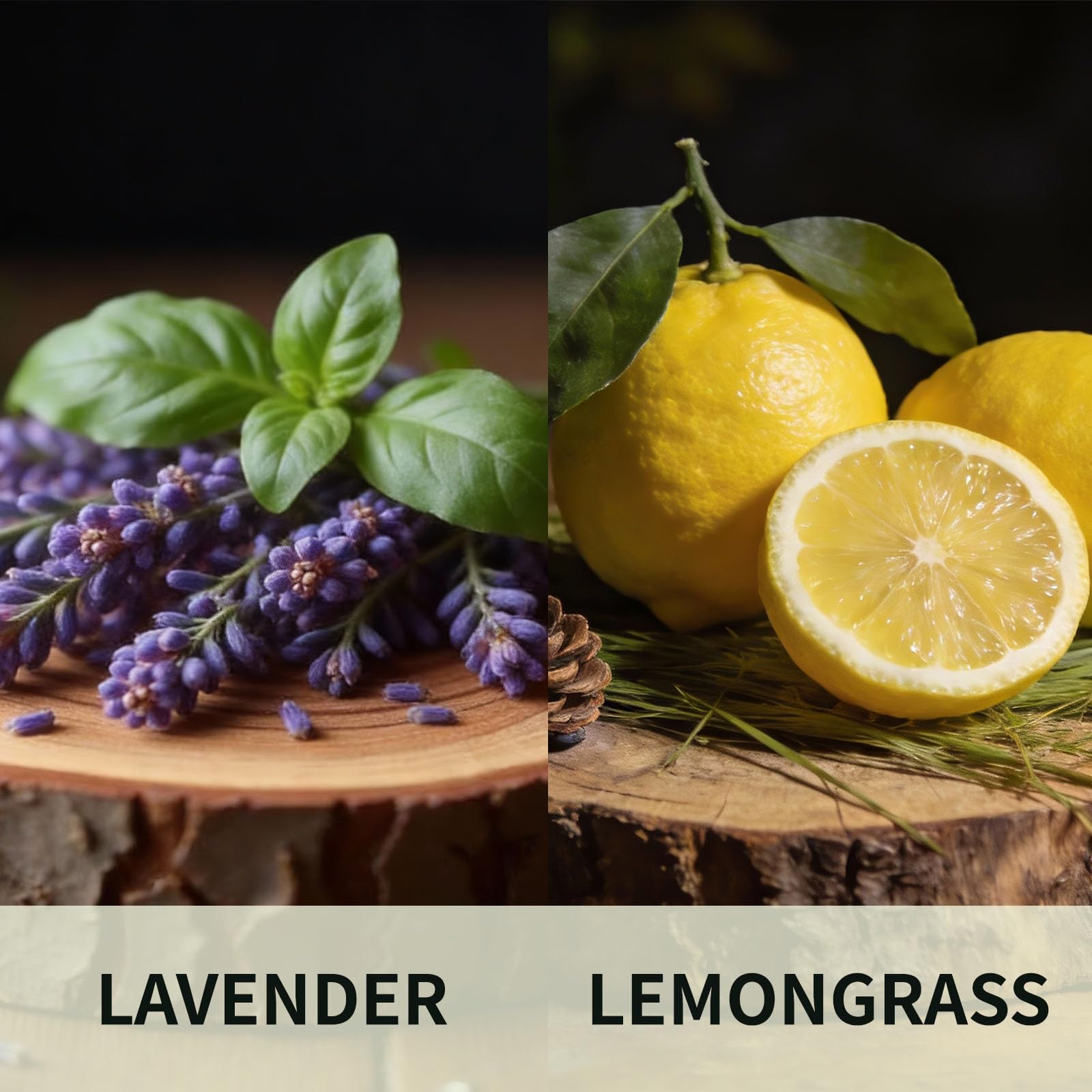 GAGINGOOLD Lavender Lemongrass Diffuser dual hanging design for flexible diffusion
