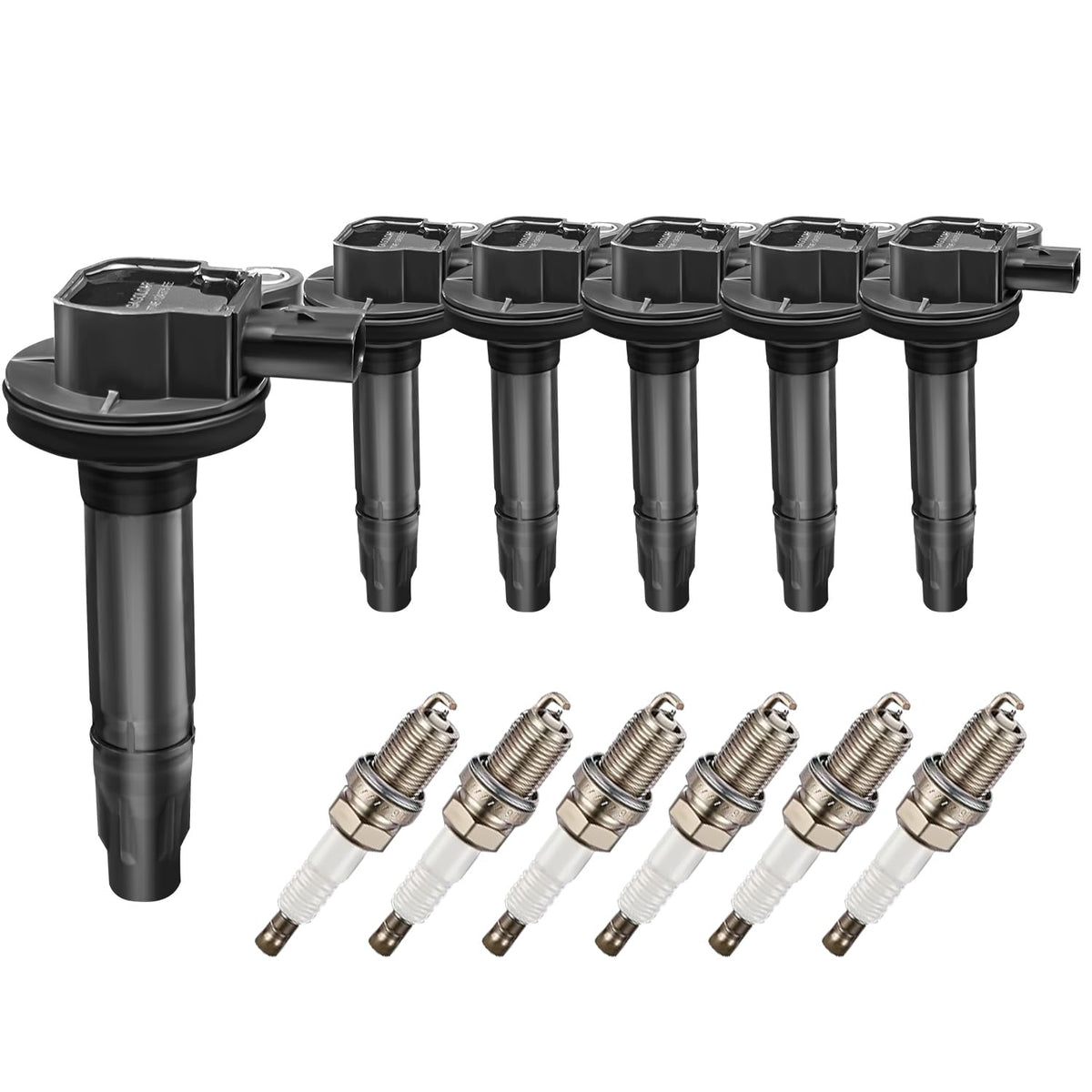 GAGOLCAR ignition coil pack UF595 UF553 set for reliable ignition in compatible V6 engines.