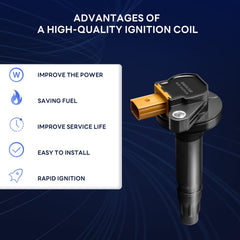 GAGOLCAR iridium spark plugs set shown with premium durability and long-life benefits.