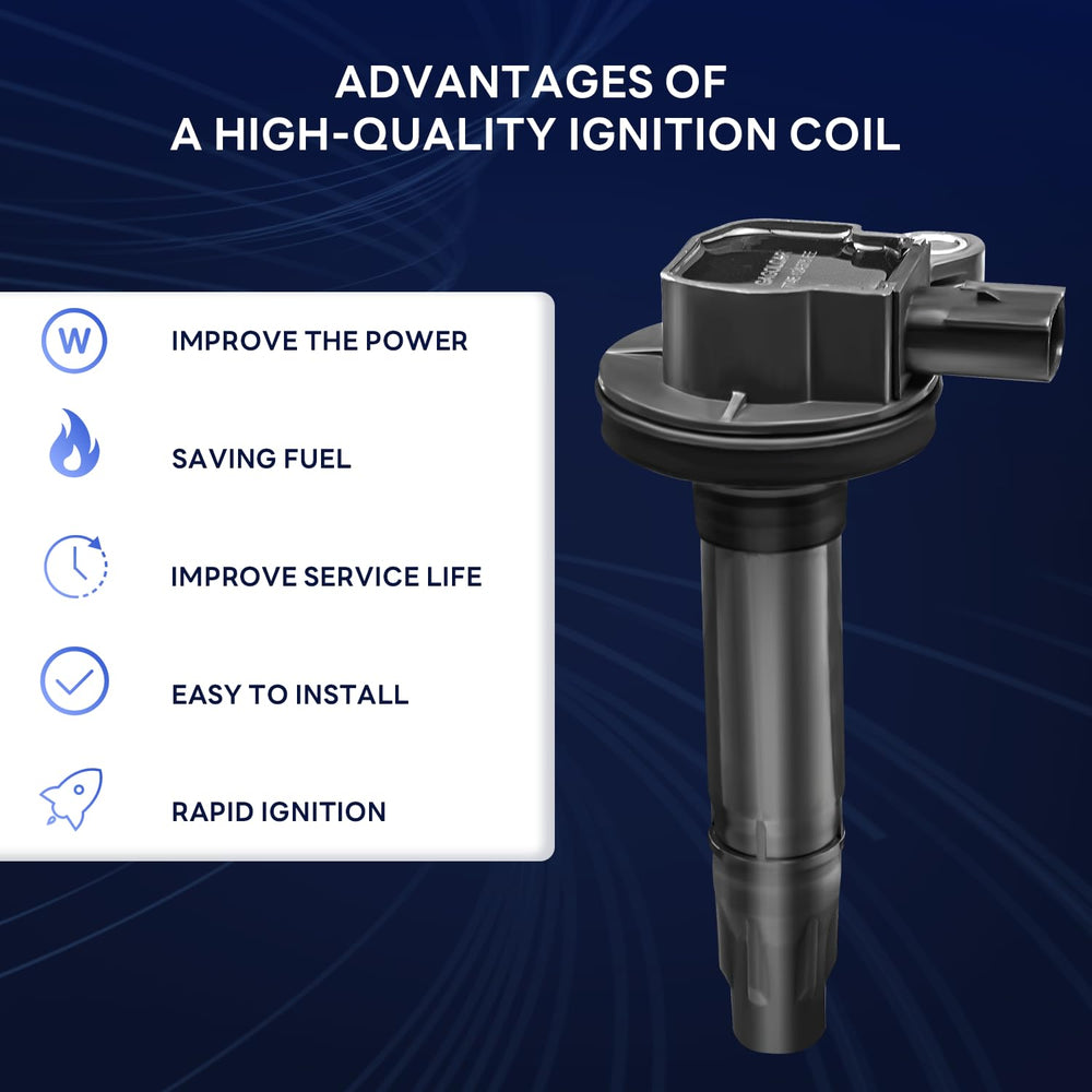 GAGOLCAR six spark plugs for steady combustion and smooth starts.