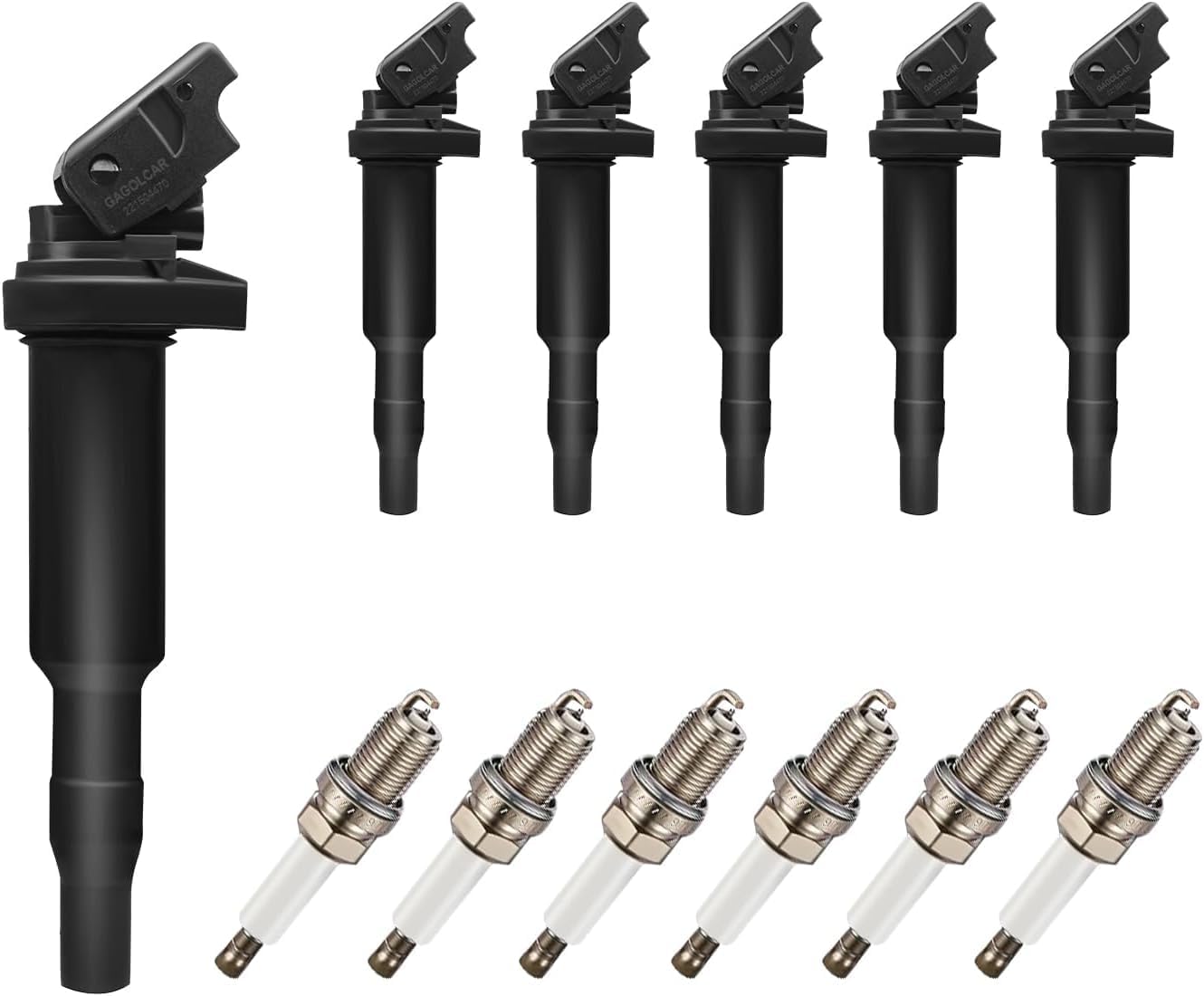 GAGOLCAR UF592 ignition coil pack close-up, premium OEM-grade performance for BMW engines.