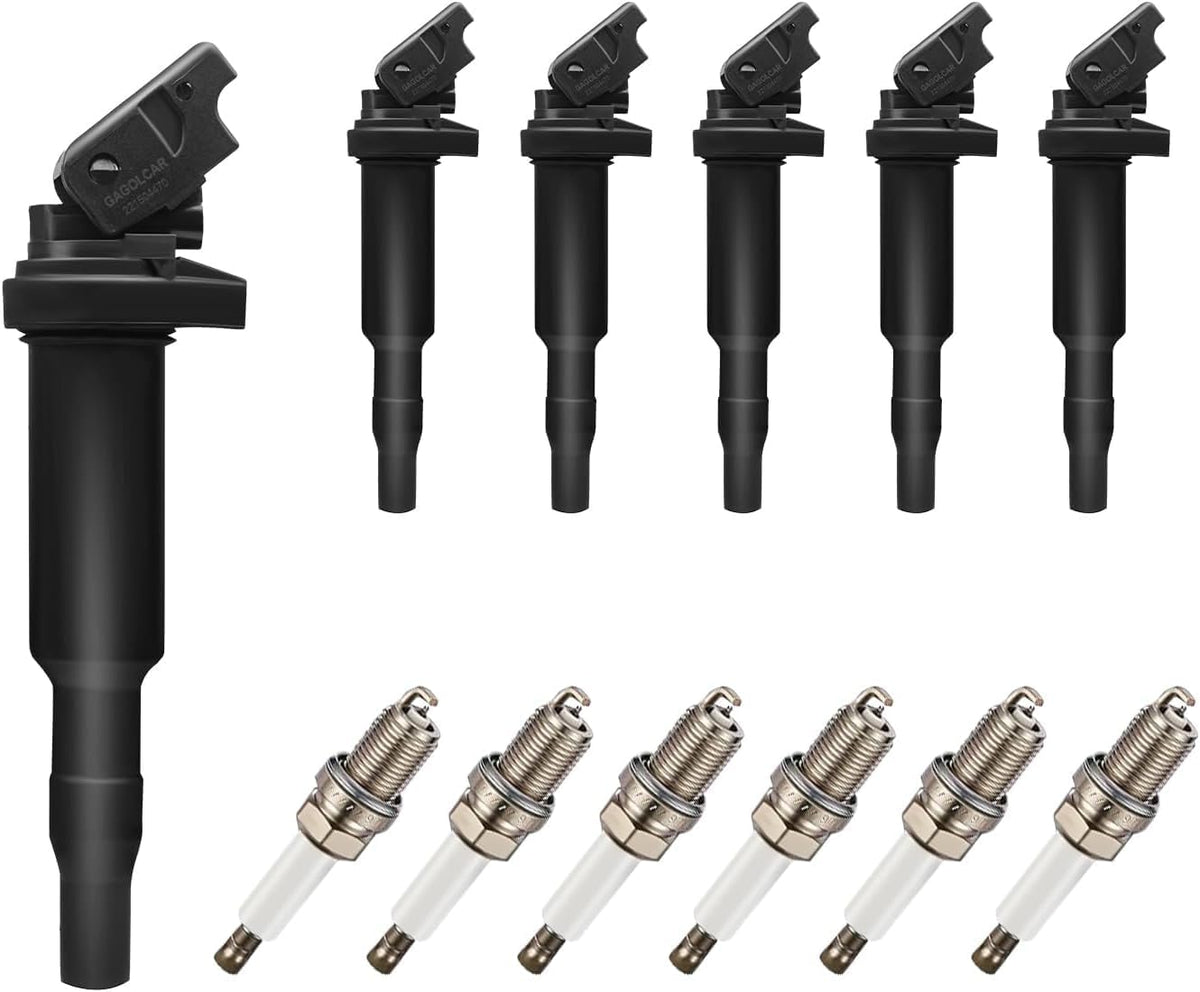 GAGOLCAR UF592 ignition coil pack close-up, premium OEM-grade performance for BMW engines.