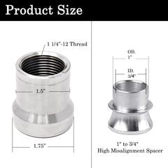 GaiRen tube adapter included to fit varied tube sizes.