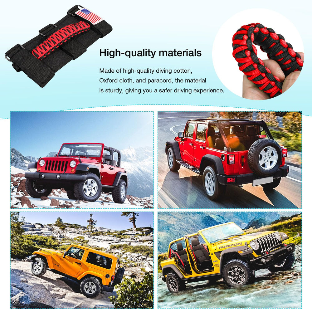 GAIZON grab handles feature a non-slip design for safety